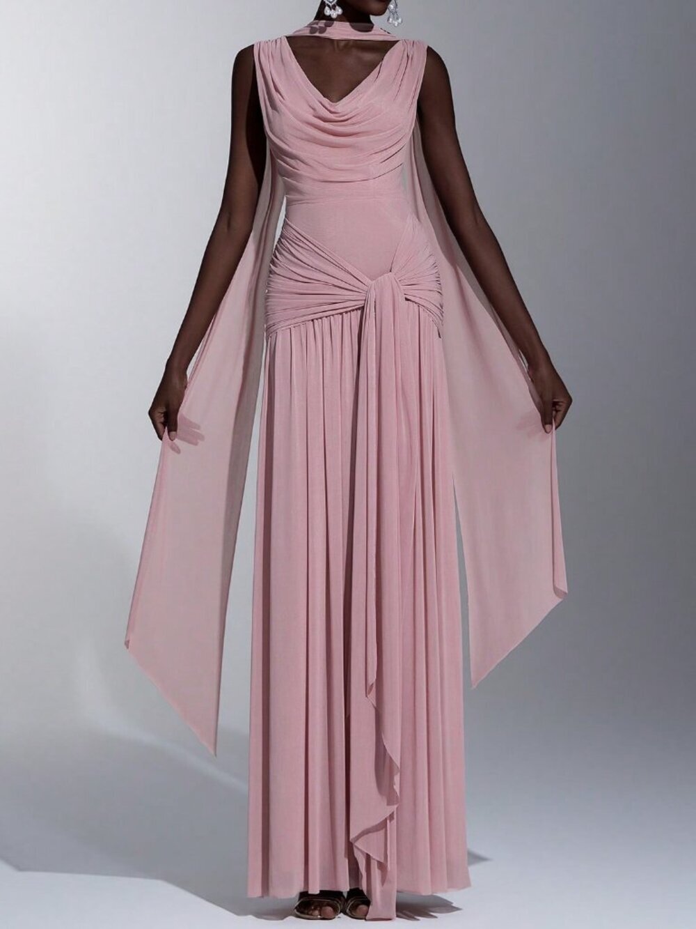 Dusty Pink Party Women's Dress